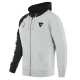 Dainese Racing Service Full Zip Hoodie Black on Glacier-Gray